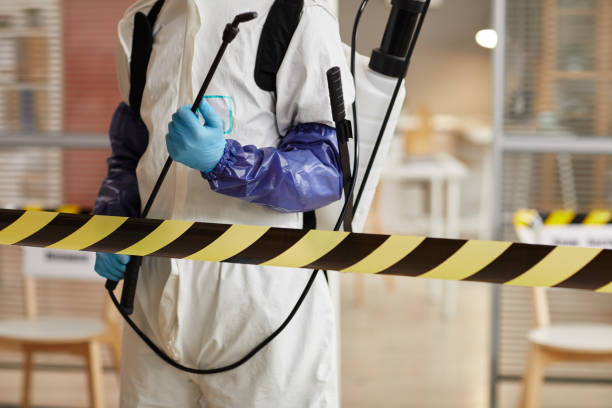 Professional Biohazard Cleanup technician working in Hollansburg, OH